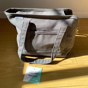 Waggo canvas dog carrier bag (new condition)